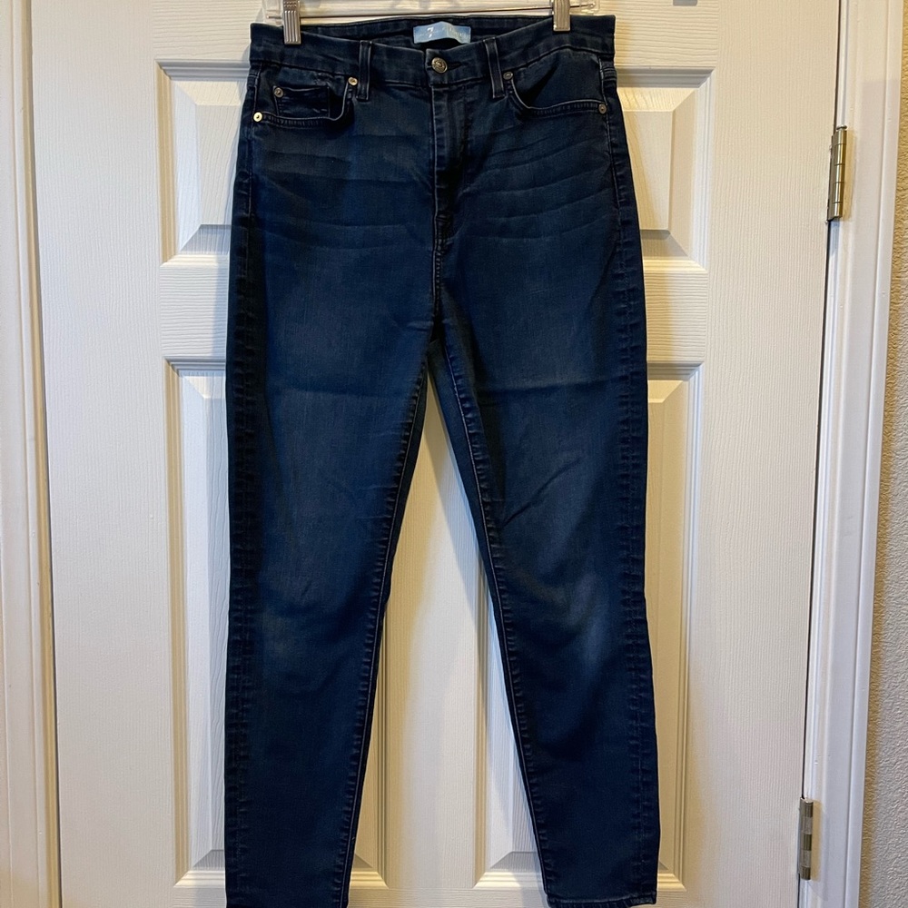 7 for all Mankind b(air) High Waist Ankle Skinny